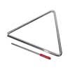 triangle, chrome plated, with beater, diameter: 8 mm., 7"