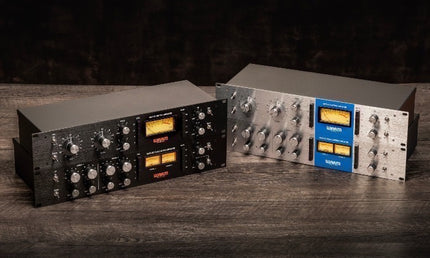 Warm Audio - WA76-A2 - Dubbelkanaals Vintage-gestemde Discrete Fet-compressor Die Klassieke '76-stijl Compressie Biedt Met Moderne Verbeteringen