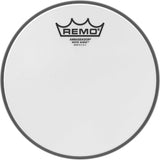 Remo - BA-0808-WS - 08" White Suede Ambassador Tom Head