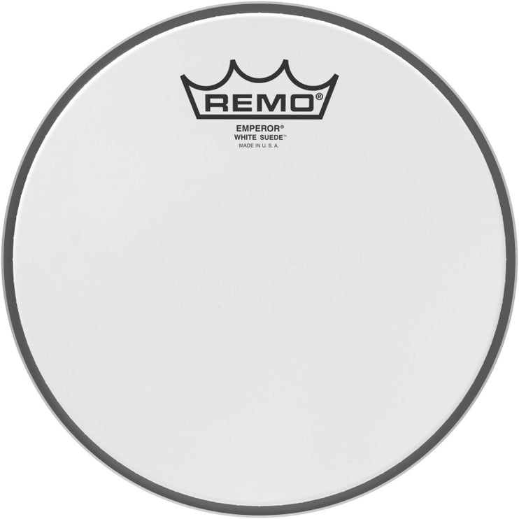 Remo - BE-0808-WS - 8" White Suede Emperor drumhead