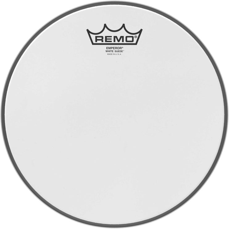 Remo - BE-0810-WS - 10" White Suede Emperor drumhead