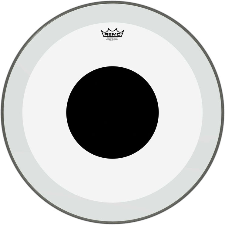 Remo - P3-1324-10 - 24" Powerstroke 3 clear bass drum head