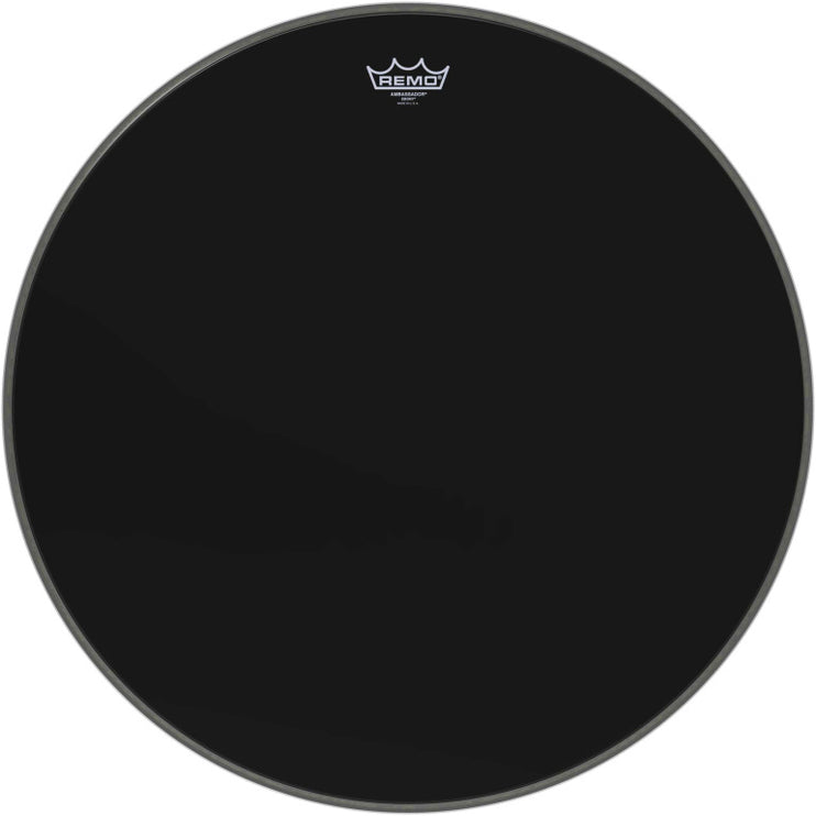 Remo - ES-1026-00 - 26" Ebony Ambassador Bass Drum Head