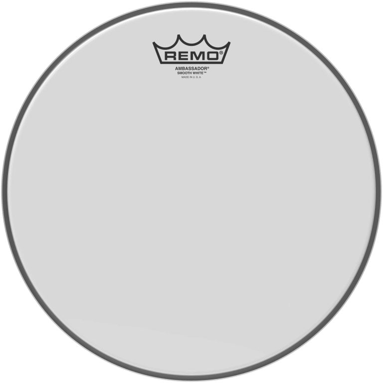 Remo - BA-0212-00 - 12" Ambassador Smooth White Tom/ Snare head