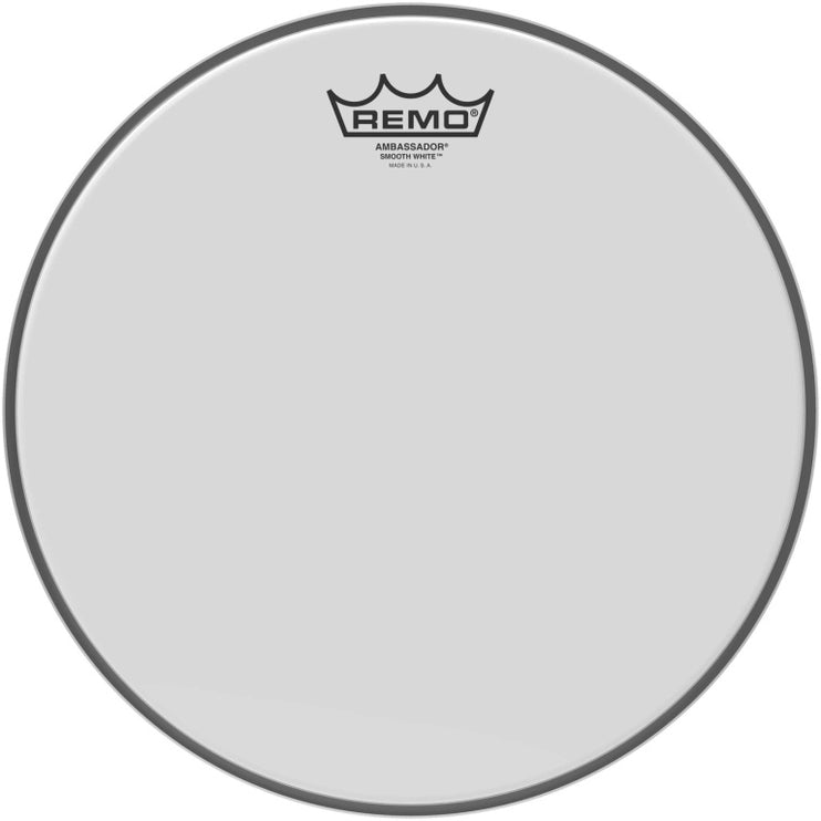 Remo - BA-0212-00 - 12" Ambassador Smooth White Tom/ Snare head