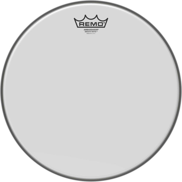 Remo - BA-0213-00 - 13" Ambassador Smooth White Tom/ Snare head