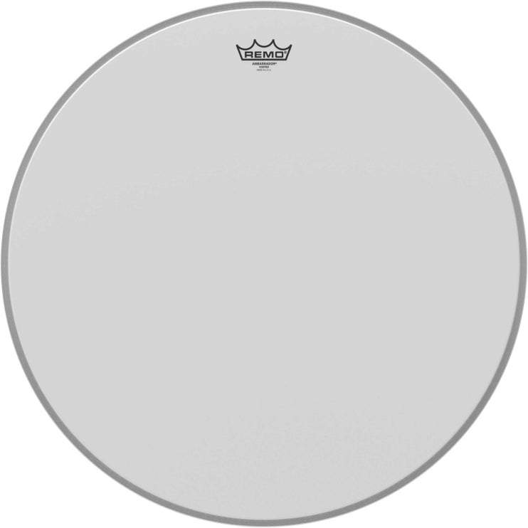 Remo - BR-1124-00 - 24" Ambassador Coated Bass Drum head