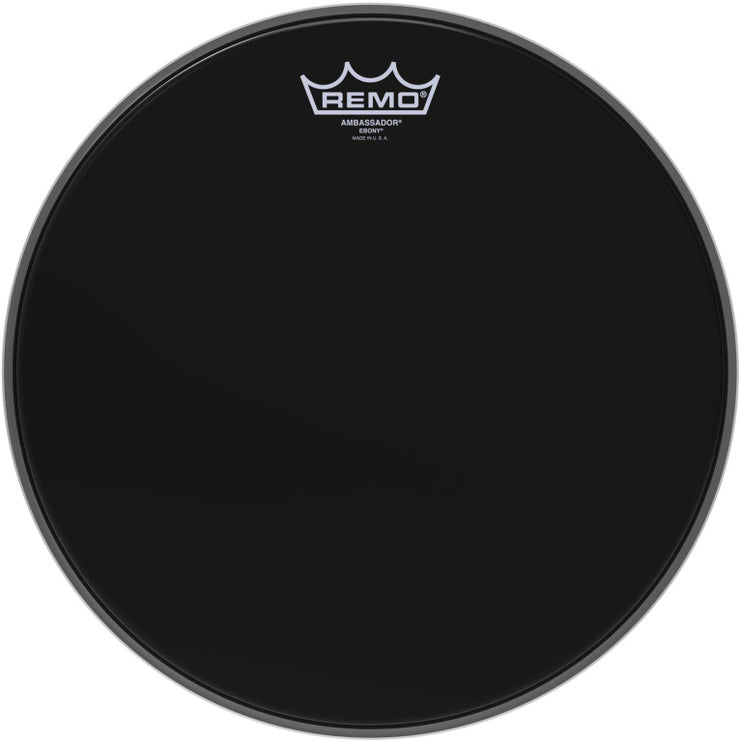 Remo - ES-0013-00 - 13" Ebony Ambassador Tom/ Snare head
