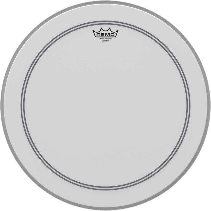 Remo - P3-1120-C2 - 20" Powerstroke 3 coated bass drum head