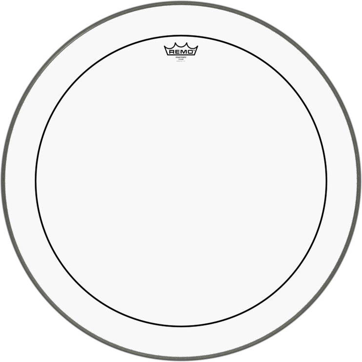 Remo - PS-1326-00 - 26" Pinstripe Clear Bass Drum head