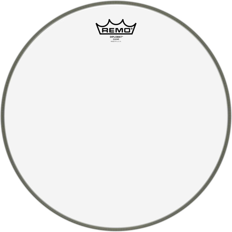 Remo - BD-0314-00 - 14" Diplomat Clear Tom/ Snare/ Floortom head
