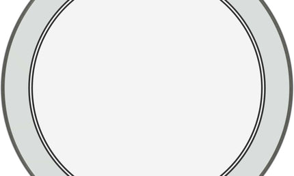 Remo - P3-1324-C2 - 24" Powerstroke 3 Ambassador clear bass drum head
