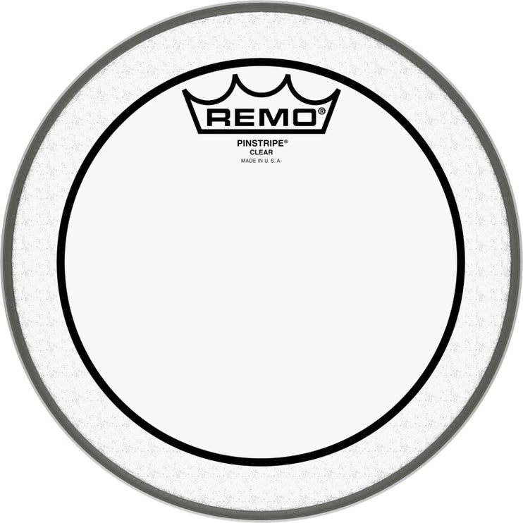 Remo - PS-0308-00 - 8" Pinstripe Clear Tom head