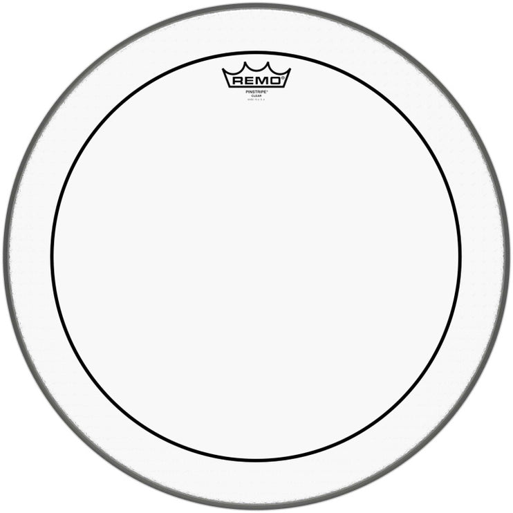 Remo - PS-0318-00 - 18" Pinstripe Clear Floortom head