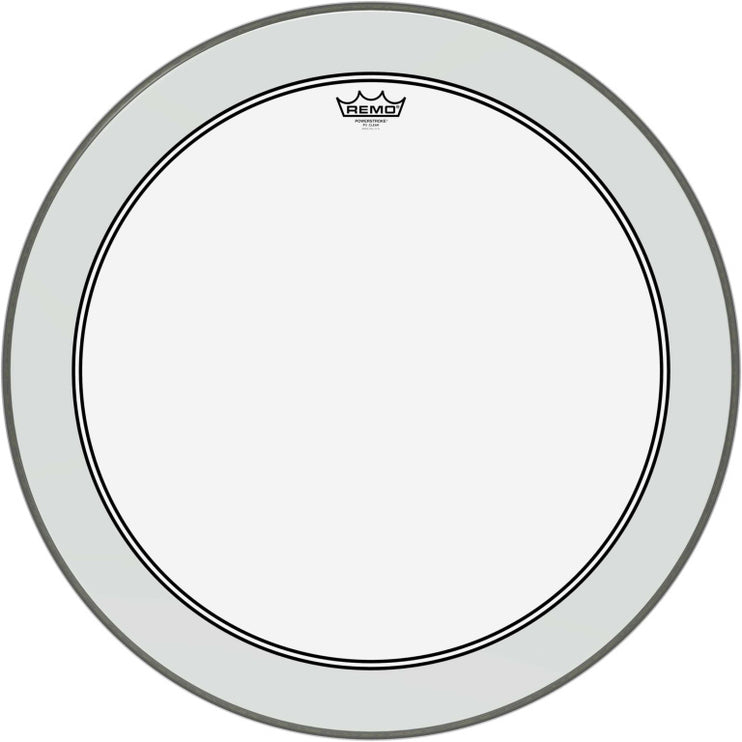 Remo - P3-1326-C2 - 26" Powerstroke 3 Ambassador clear bass drum head