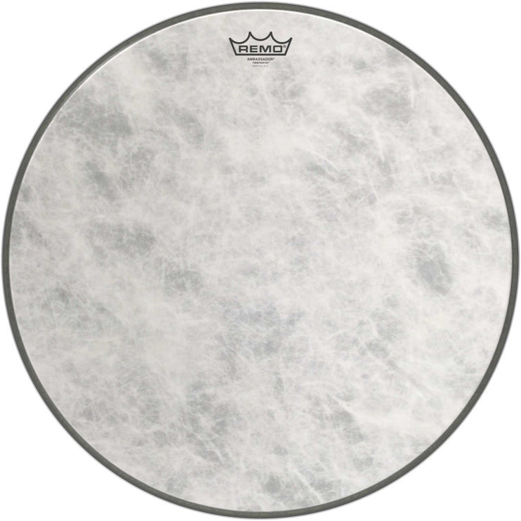 Remo - FA-1520-00 - 20" Fiberskyn 3 Ambassador Bass Drum Head
