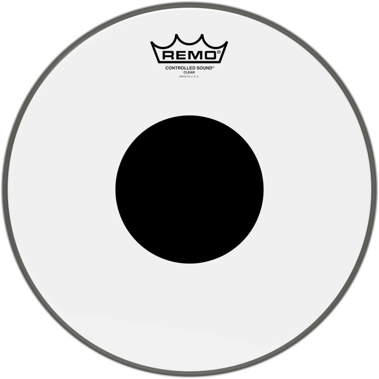 Remo - CS-0312-10 - 12" CS Clear Tom/ Snare head with black dot