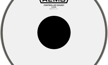 Remo - CS-0308-10 - 8" CS Clear Tom Head with black dot