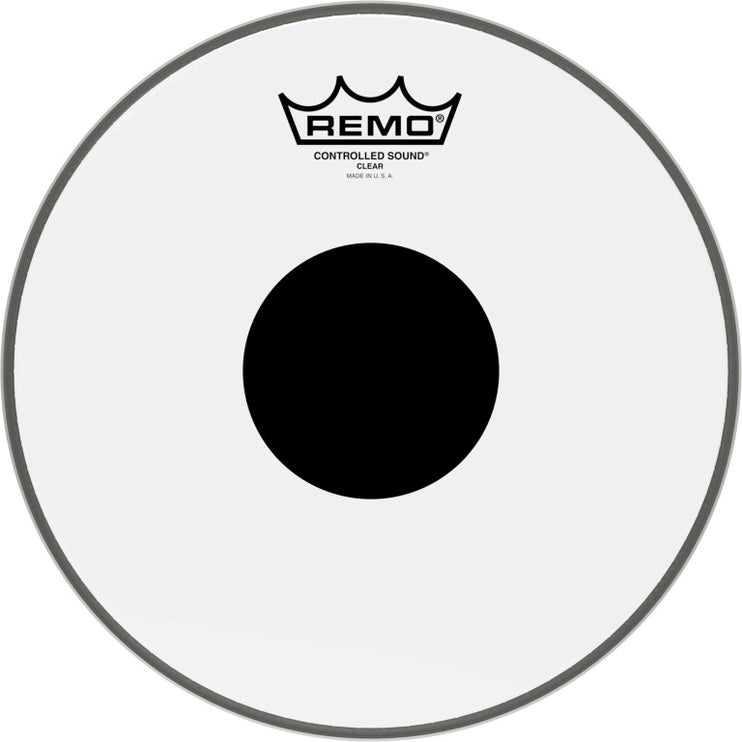 Remo - CS-0310-10 - 10" CS Clear Tom/ Snare Head with black dot