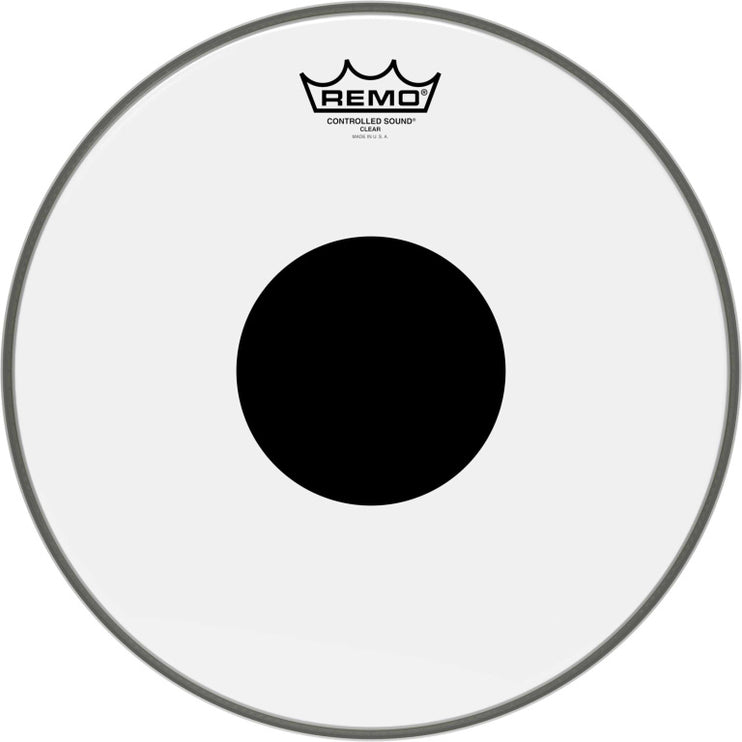 Remo - CS-0313-10 - 13" CS Clear Tom/ Snare head with black dot
