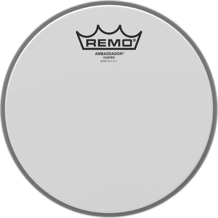 Remo - BA-0108-00 - 8" Ambassador Coated Tom head