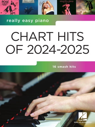 Really Easy Piano Chart Hits of 2024-2025