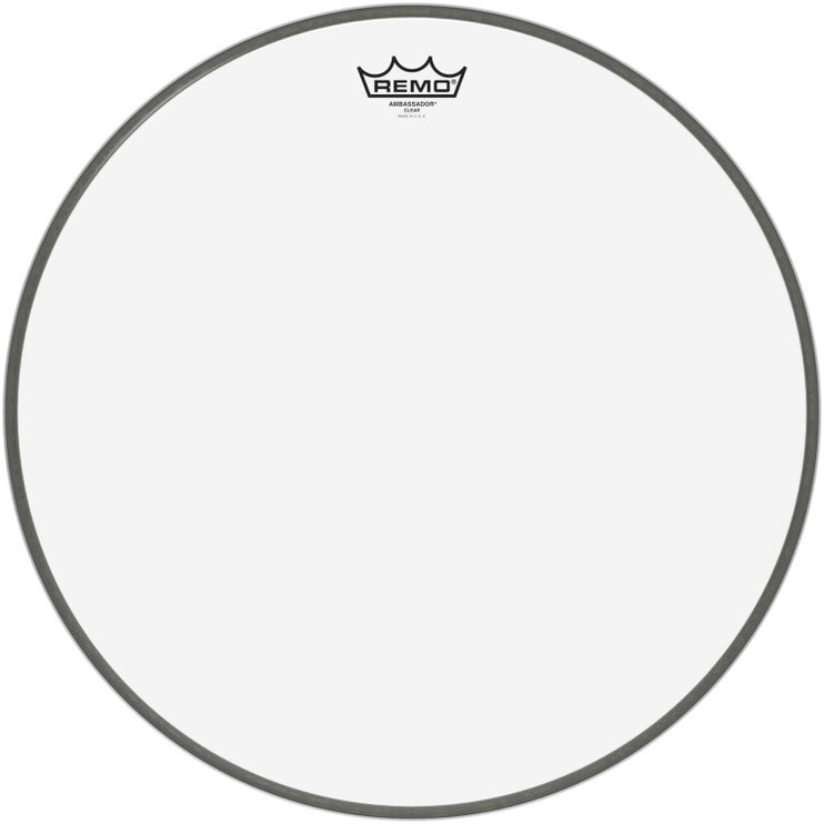 Remo - BR-1318-00 - 18" Ambassador Clear Bass Drum Head