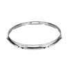 snare side drum hoop 14", chrome plated, 8 holes