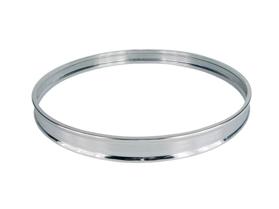 bass drum hoop, chrome plated, 20"