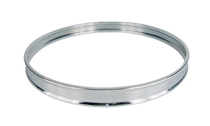 bass drum hoop, chrome plated, 22"