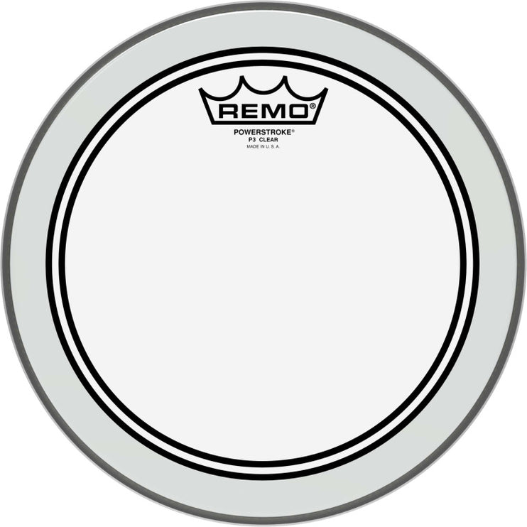Remo - P3-0310-BP - 10" Powerstroke 3 Ambassador Clear Tom/ Snare head