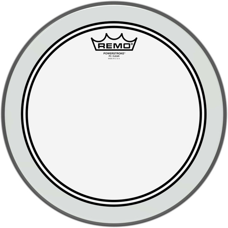 Remo - P3-0312-BP - 12" Powerstroke 3 Ambassador Clear Tom/ Snare head