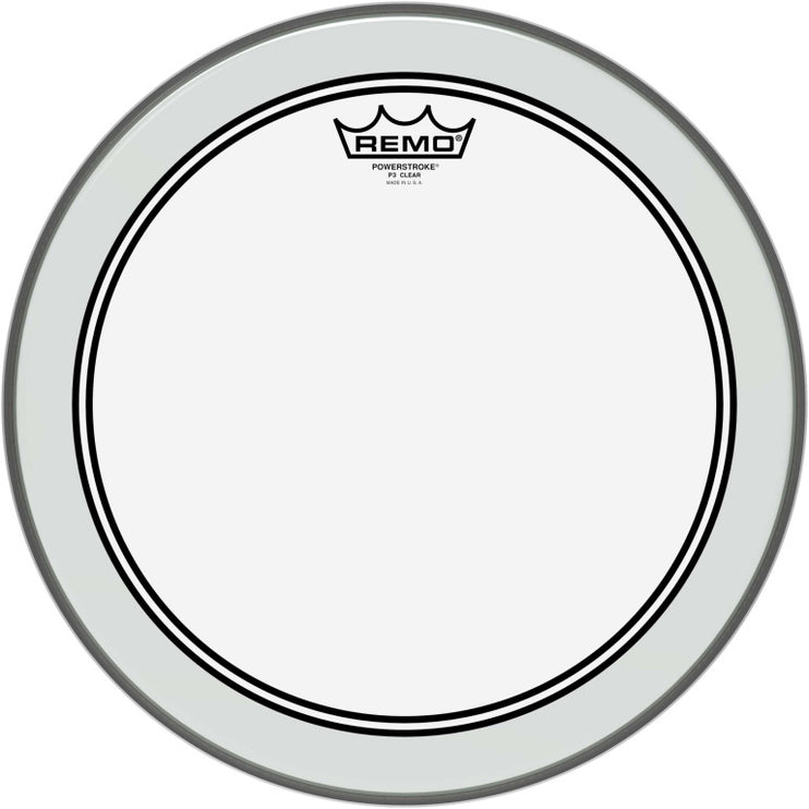 Remo - P3-0313-BP - 13" Powerstroke 3 Ambassador Clear Tom/ Snare head