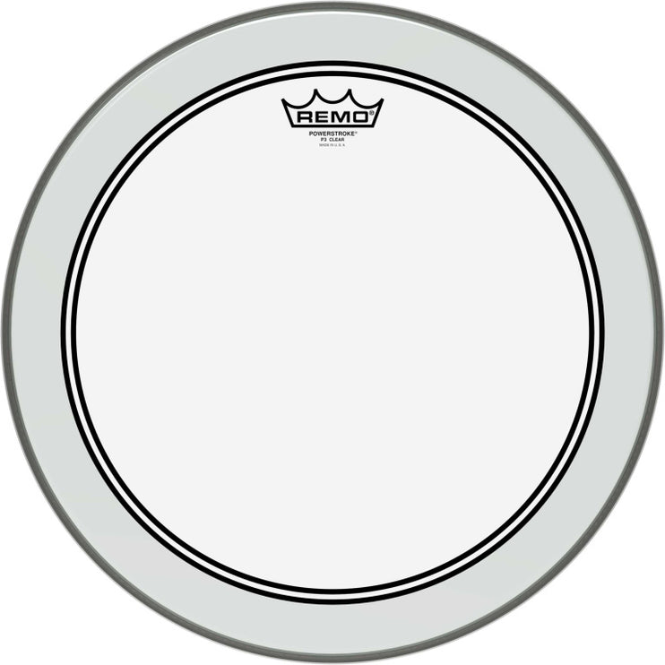Remo - P3-0316-BP - 16" Powerstroke 3 Ambassador Clear Snare/ Floortom head