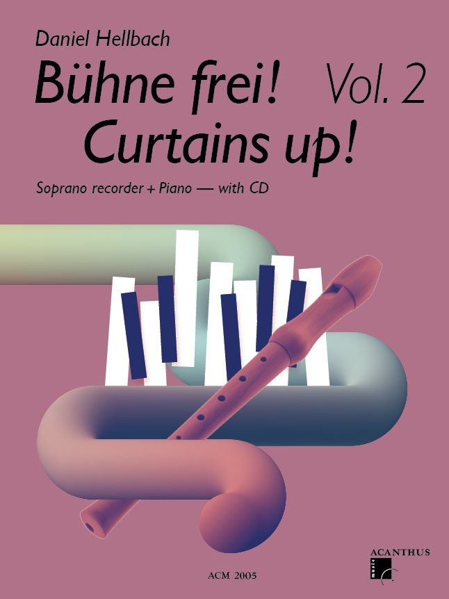 Hellbach: Bühne Frei Curtains Up - Vol. 2 (Sopraanblokfluit en piano)