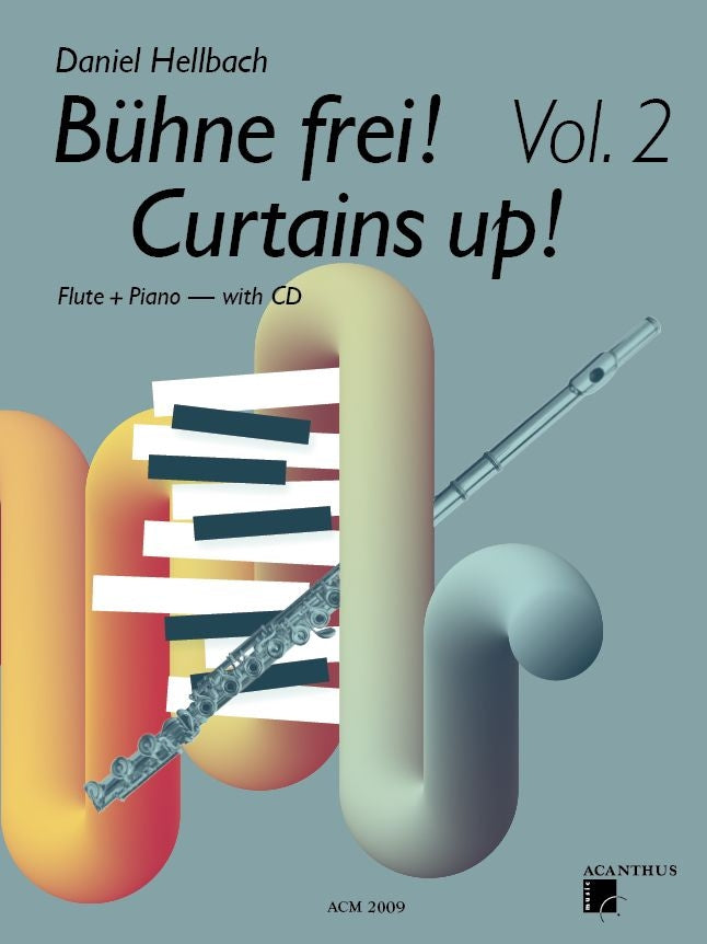 Hellbach: Bühne Frei Curtains Up - Vol. 2 (Fluit en piano)