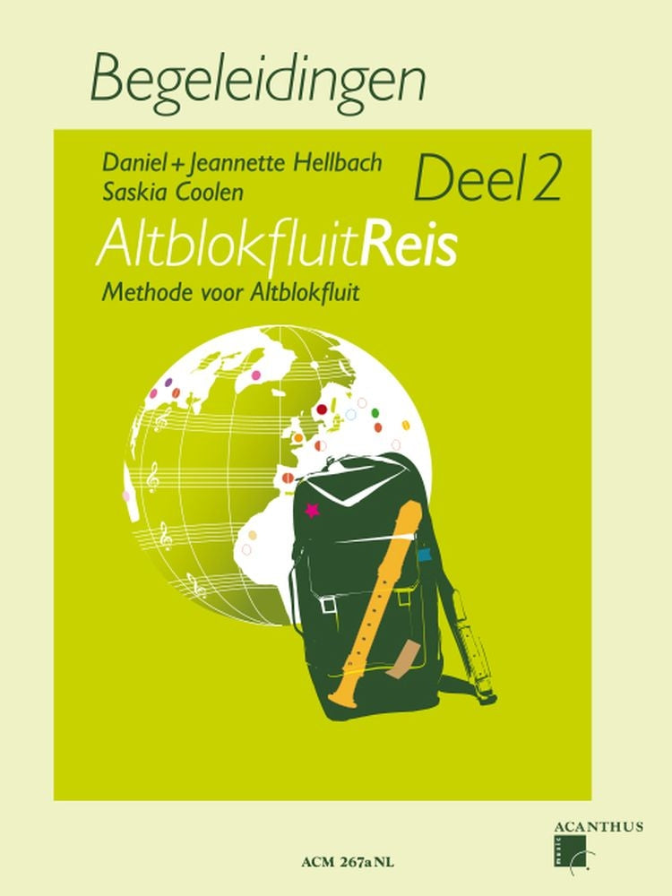 Hellbach: Altblokfluitreis 2 - Begeleidingen (Alto Recorder)