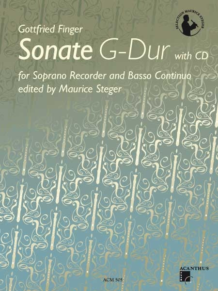 Finger: Sonate G-Dur (Soprano Recorder and Basso Continuo)