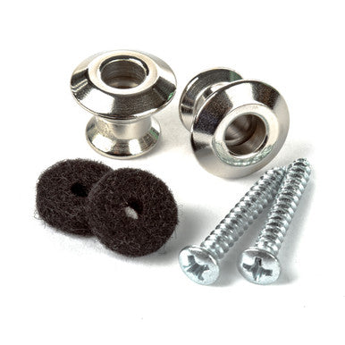 Dunlop 2PSLS031N Dual Design Strap Button Set Nickel