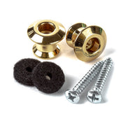 Dunlop 2PSLS034G Dual Design Strap Button Set Gold
