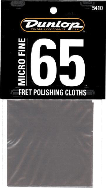 Dunlop 5410 System 65 Micro Fine Fret Polishing Cloths – 2 stuks