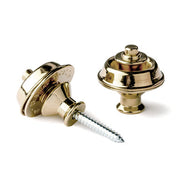 Dunlop SLS1032BR Straplok Dual Design Brass