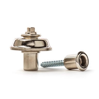 Dunlop SLS1401 Straplok Flush Mount Nickel