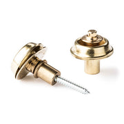 Dunlop SLS1402 Straplok Flush Mount Brass