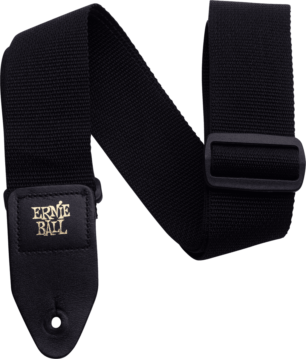 Ernie Ball Polypro Gitaarriem Zwart