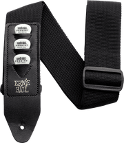 Ernie Ball Pickholder Gitaarriem Zwart