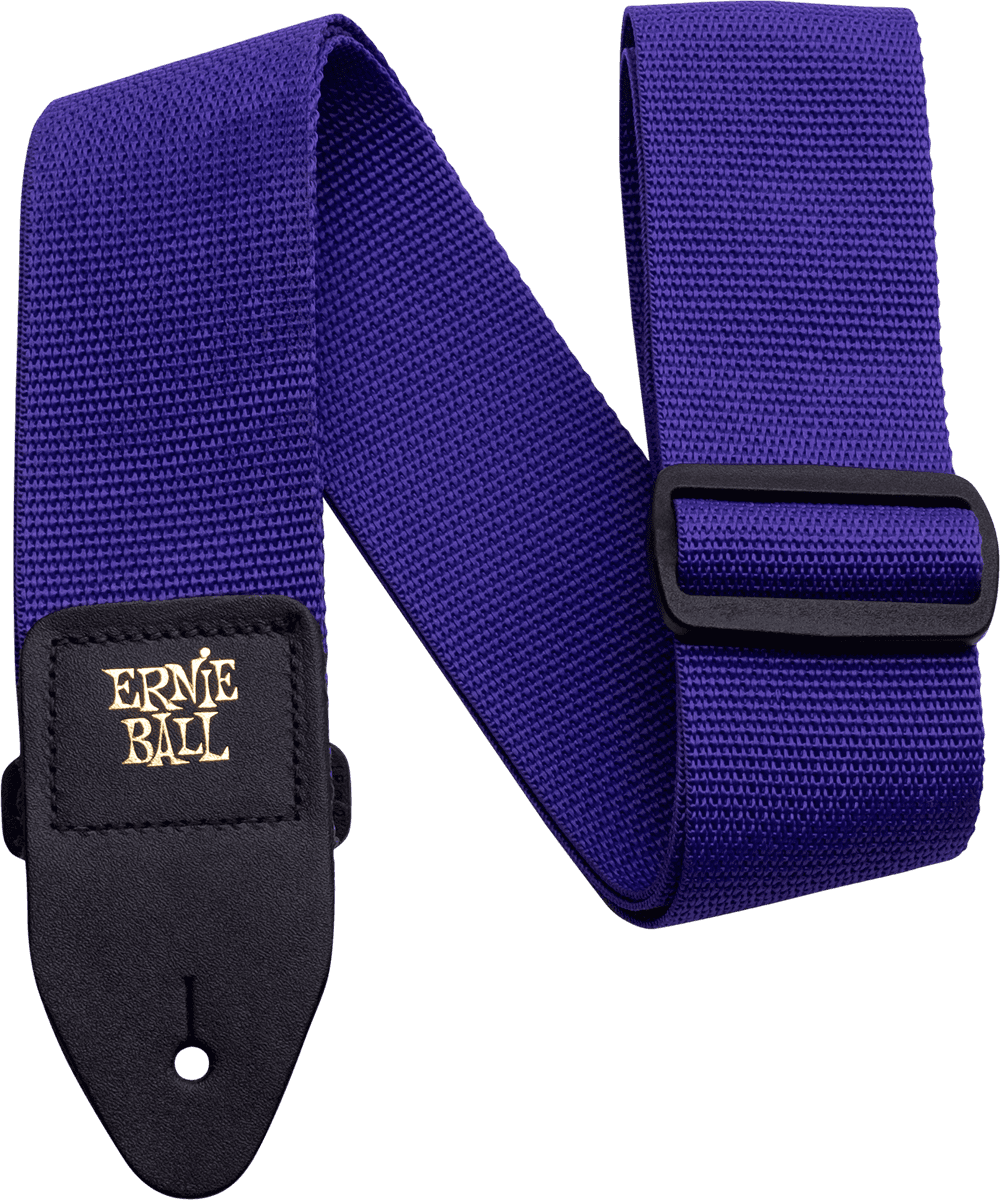 Ernie Ball Polypro Gitaarriem Paars