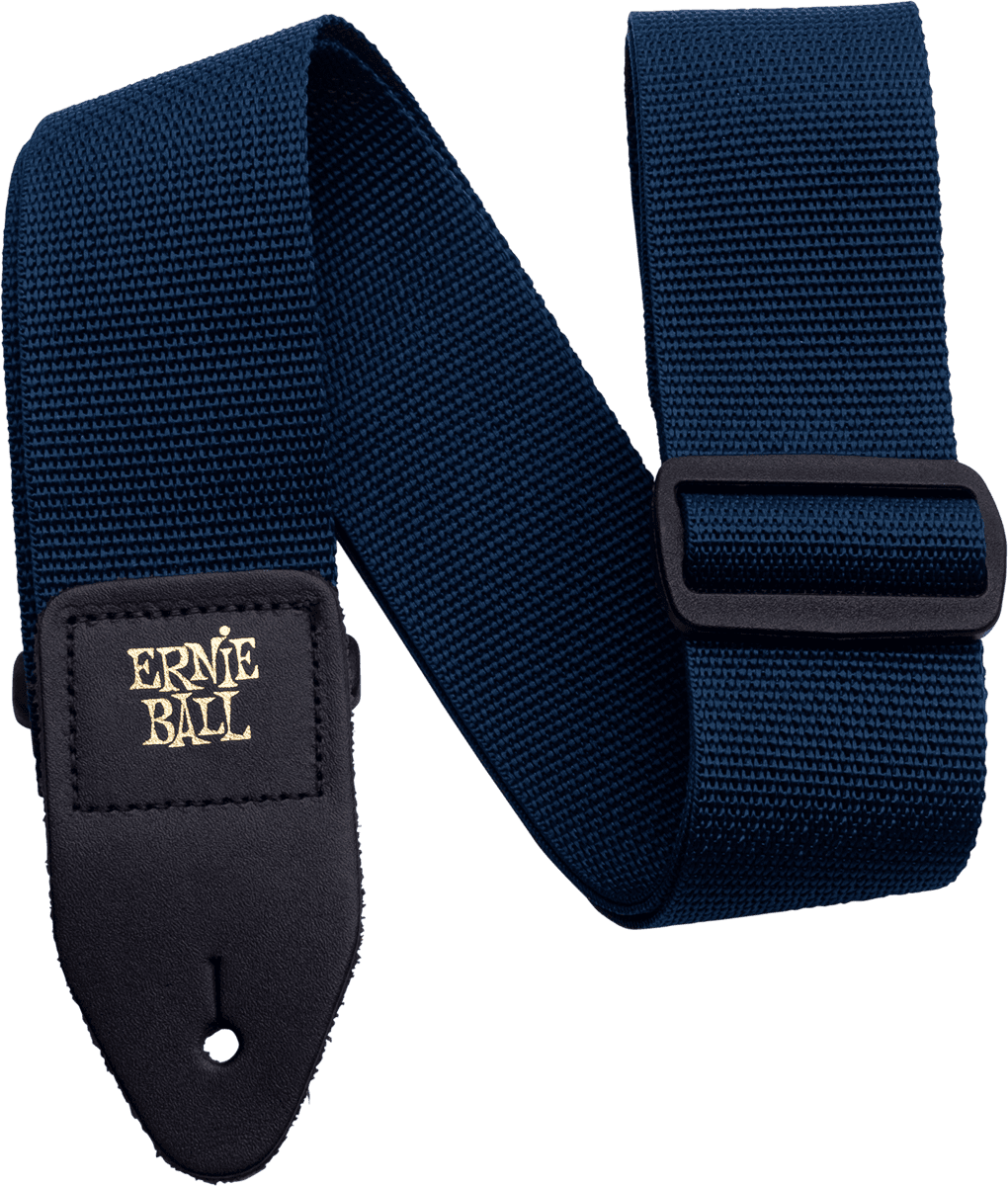 Ernie Ball Polypro Gitaarriem Blauw – Navy blauw