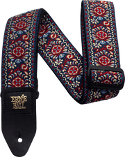 Ernie Ball Jacquard Gitaarriem – Royal Bloom