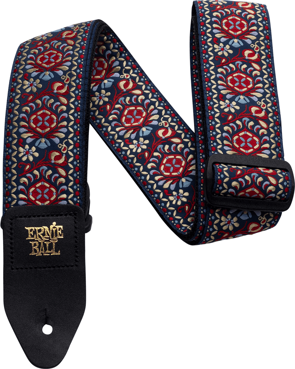 Ernie Ball Jacquard Gitaarriem – Royal Bloom